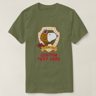 Peanuts   Snoopy Flying Ace Badge T-Shirt