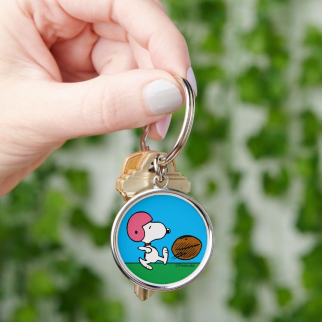 Peanuts | Snoopy Football Kicker Keychain (Hand)
