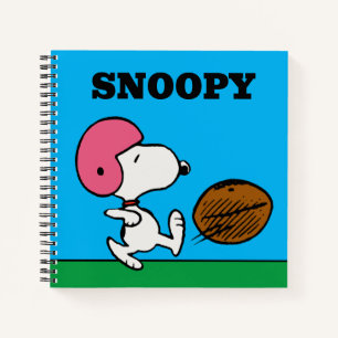 Peanuts   Snoopy Football Kicker Notebook