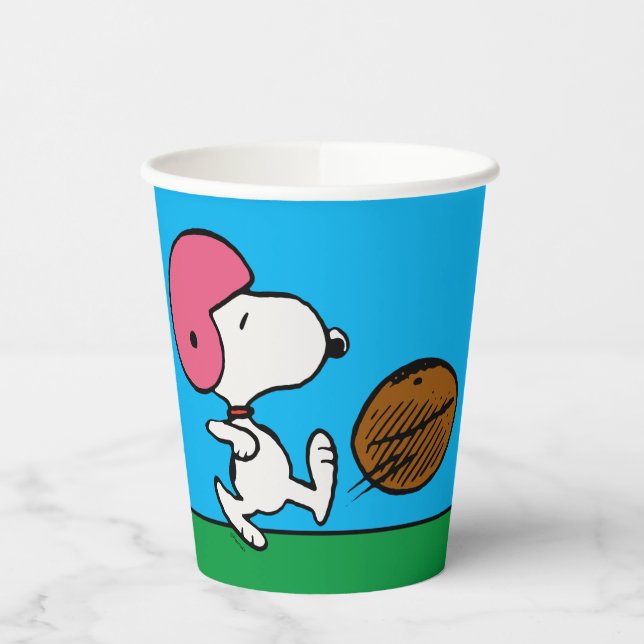 Peanuts | Snoopy Football Kicker Paper Cups (Left)