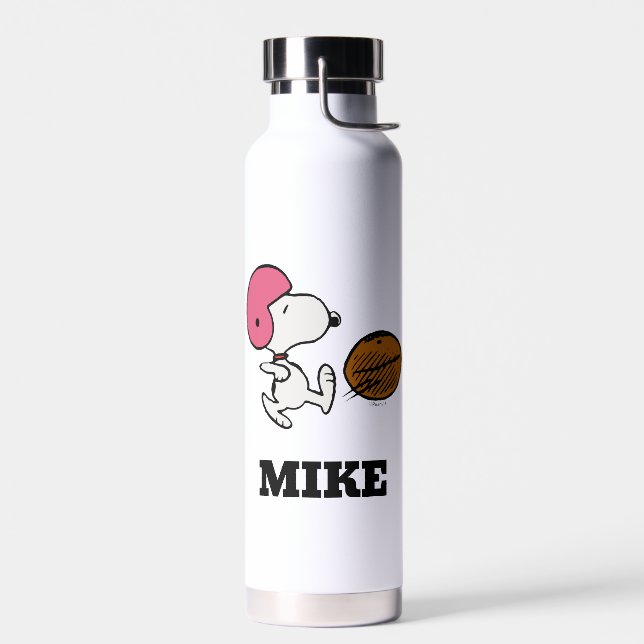 Peanuts | Snoopy Football Kicker Water Bottle (Left)