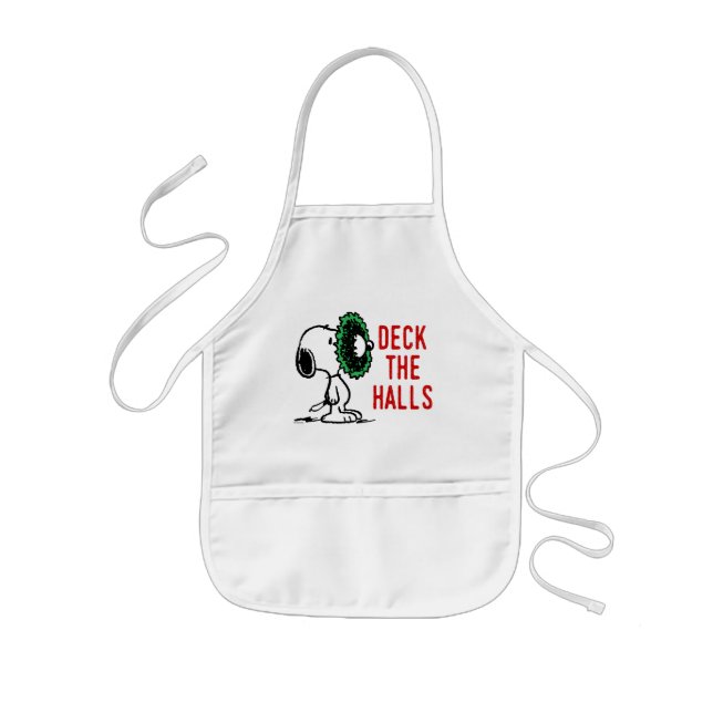 Peanuts | Snoopy for the Holidays Kids Apron (Front)
