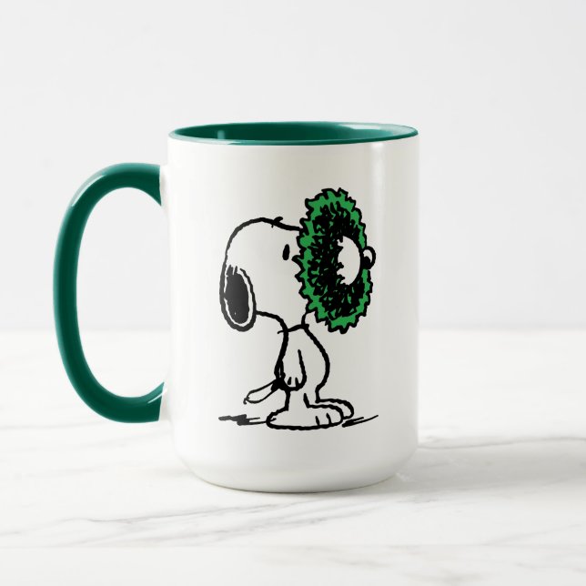 Peanuts | Snoopy for the Holidays Mug (Left)