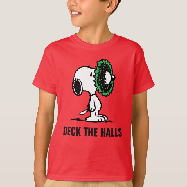 Peanuts | Snoopy for the Holidays T-Shirt (Front)