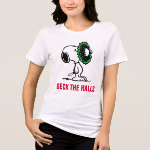 Peanuts Snoopy for the Holidays Tri-Blend Shirt