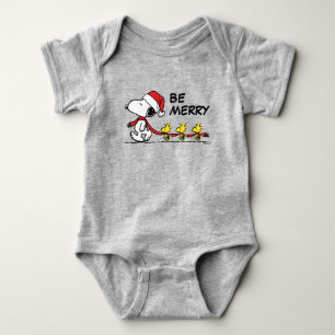 Peanuts   Snoopy & Friends Winter Scarf Baby Bodysuit