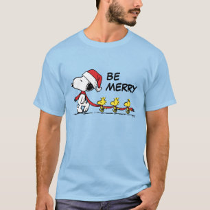 Peanuts   Snoopy & Friends Winter Scarf T-Shirt