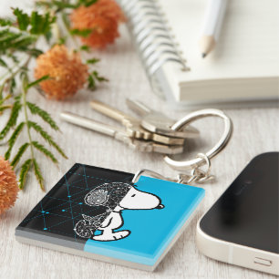 Peanuts   Snoopy Geometric Design Keychain