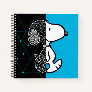 Peanuts   Snoopy Geometric Design Notebook