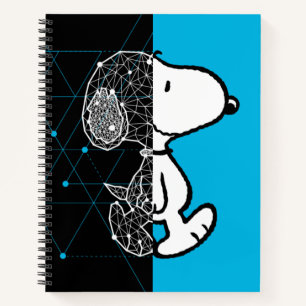 Peanuts   Snoopy Geometric Design Notebook