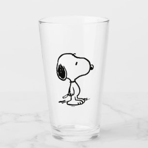 Peanuts   Snoopy Glass