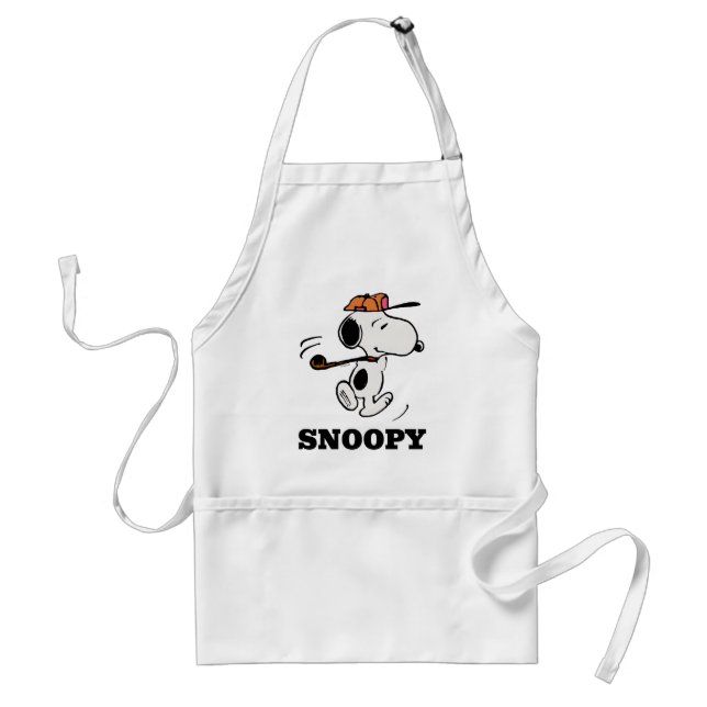 Peanuts | Snoopy Golf Swing Standard Apron (Front)