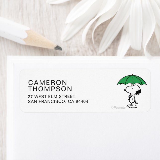 Peanuts | Snoopy Green Umbrella (Insitu)