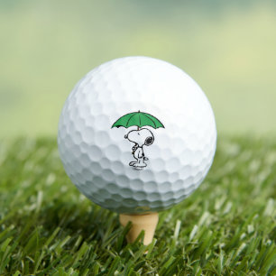 Peanuts   Snoopy Green Umbrella Golf Balls