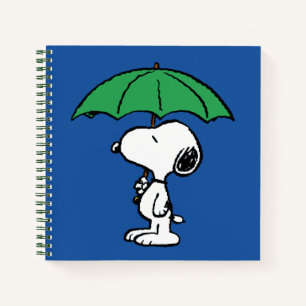 Peanuts   Snoopy Green Umbrella Notebook
