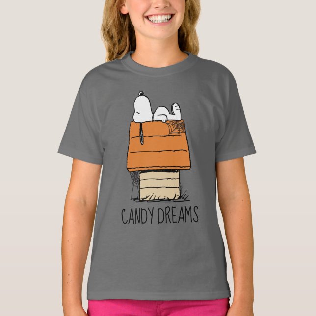 Peanuts | Snoopy Halloween Nap T-Shirt (Front)