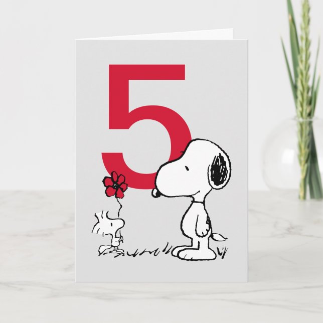 PEANUTS | Snoopy Happy Birthday Card (Front)