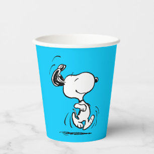 Peanuts   Snoopy Happy Dance Paper Cups