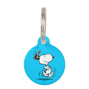 Peanuts Snoopy Happy Dance Pet Tag