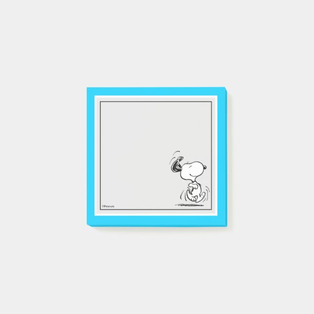 Peanuts | Snoopy Happy Dance Post-it Notes (Front)