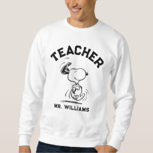 Peanuts Snoopy Happy Dance Teacher Sweatshirt