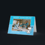 Peanuts | Snoopy Happy Hanukkah Holiday Card<br><div class="desc">Send this fun Peanuts holiday card. Personalize with your photo.</div>