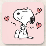 Peanuts | Snoopy Hearts Coaster<br><div class="desc">Check out this fun Peanuts design featuring Snoopy.</div>