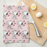 Peanuts | Snoopy Hearts Kitchen Towel<br><div class="desc">Check out this fun Peanuts design featuring Snoopy.</div>