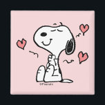 Peanuts | Snoopy Hearts Magnet<br><div class="desc">Check out this fun Peanuts design featuring Snoopy.</div>