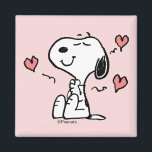 Peanuts | Snoopy Hearts Magnet<br><div class="desc">Check out this fun Peanuts design featuring Snoopy.</div>