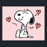 Peanuts | Snoopy Hearts Poster<br><div class="desc">Check out this fun Peanuts design featuring Snoopy.</div>