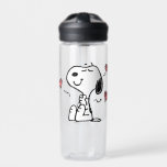 Peanuts | Snoopy Hearts Water Bottle<br><div class="desc">Check out this fun Peanuts design featuring Snoopy.</div>