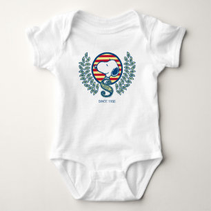Peanuts   Snoopy Heraldry Baby Bodysuit