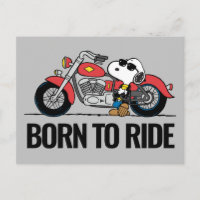 Peanuts | Snoopy & His Motorcycle