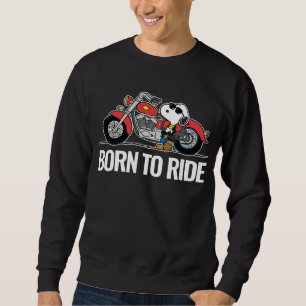 Peanuts Snoopy & His Motorcycle Sweatshirt
