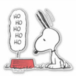 Peanuts | Snoopy Ho Ho Ho Food Dish<br><div class="desc">Snoopy is a cute beagle from the Peanuts comic strip by Charles Schulz. During Christmas,  he often dresses up as Santa Claus,  bringing joy and laughter to everyone.</div>