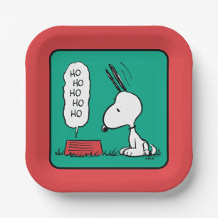 Peanuts   Snoopy Ho Ho Ho Food Dish