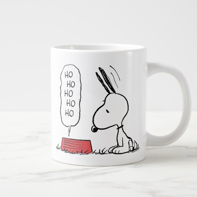 Peanuts | Snoopy Ho Ho Ho Food Dish Large Coffee Mug (Right)
