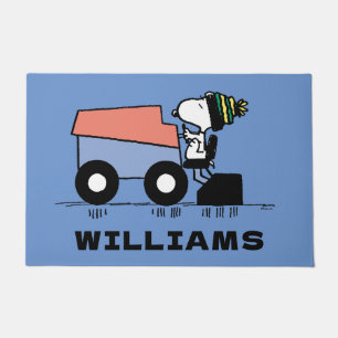 Peanuts   Snoopy Ice Resurfacing Machine Doormat