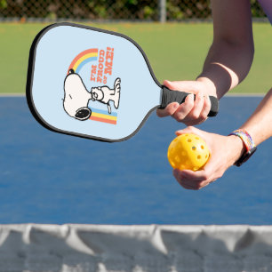 Peanuts   Snoopy I'm Proud of Me Pickleball Paddle
