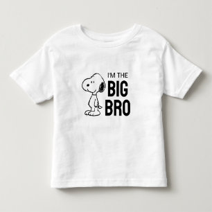 Peanuts Snoopy I'm the Big Brother Toddler T-shirt