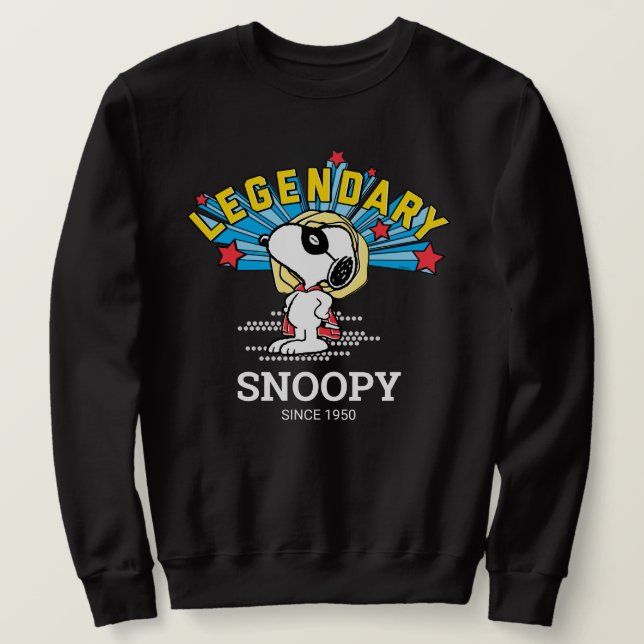 Peanuts | Snoopy is Legendary Sweatshirt (Design Front)