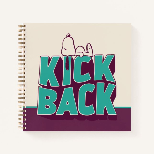 Peanuts | Snoopy Kickback Notebook (Front)