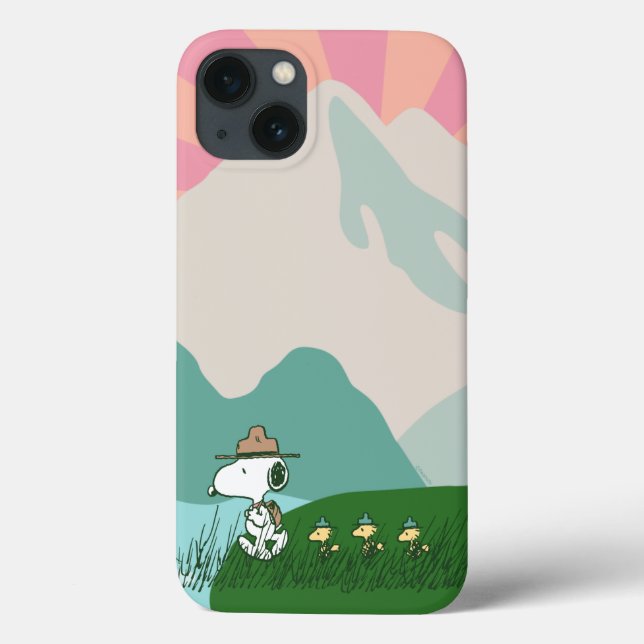 Peanuts | Snoopy Leader of the Pack Case-Mate iPhone Case (Back)