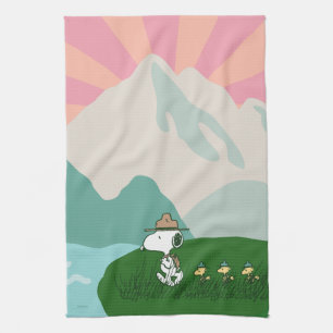 Peanuts   Snoopy Leader of the Pack Kitchen Towel