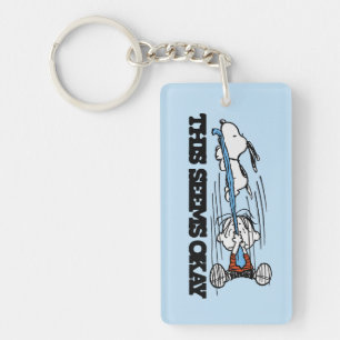 Peanuts   Snoopy & Linus Keychain
