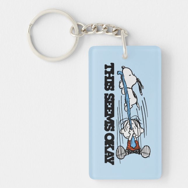 Peanuts | Snoopy & Linus Keychain (Front)