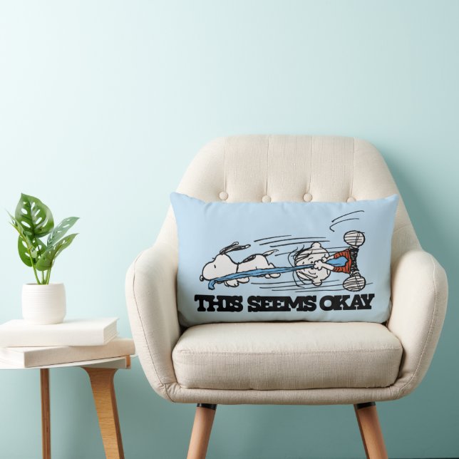 Peanuts | Snoopy & Linus Lumbar Pillow (Chair)