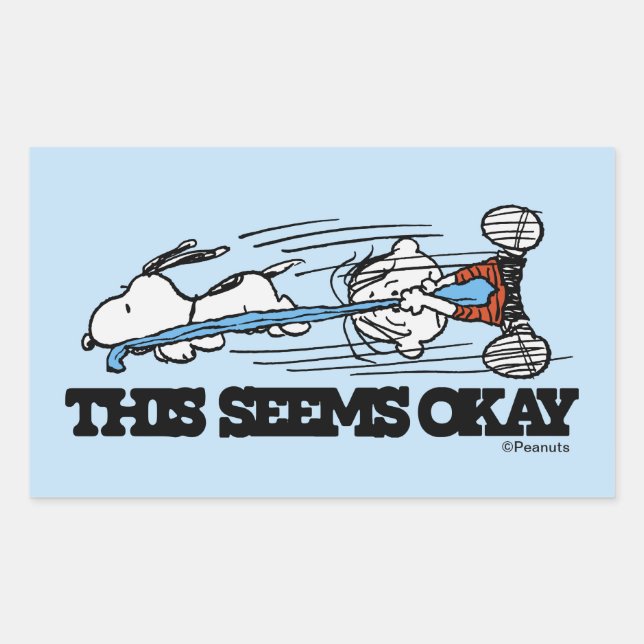 Peanuts | Snoopy & Linus Sticker (Front)