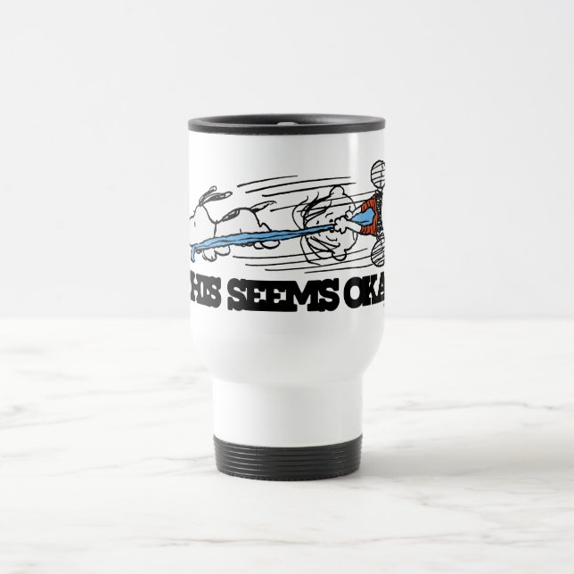 Peanuts | Snoopy & Linus Travel Mug (Center)